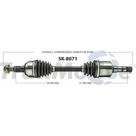 Surtrack Axle Cv Axle Shaft, Sk-8071 SK-8071